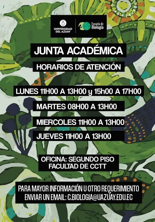 Horario biologia on sale